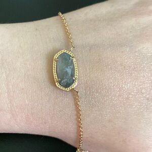 Kendra Scott Elisa Rose Gold Pendant Necklace